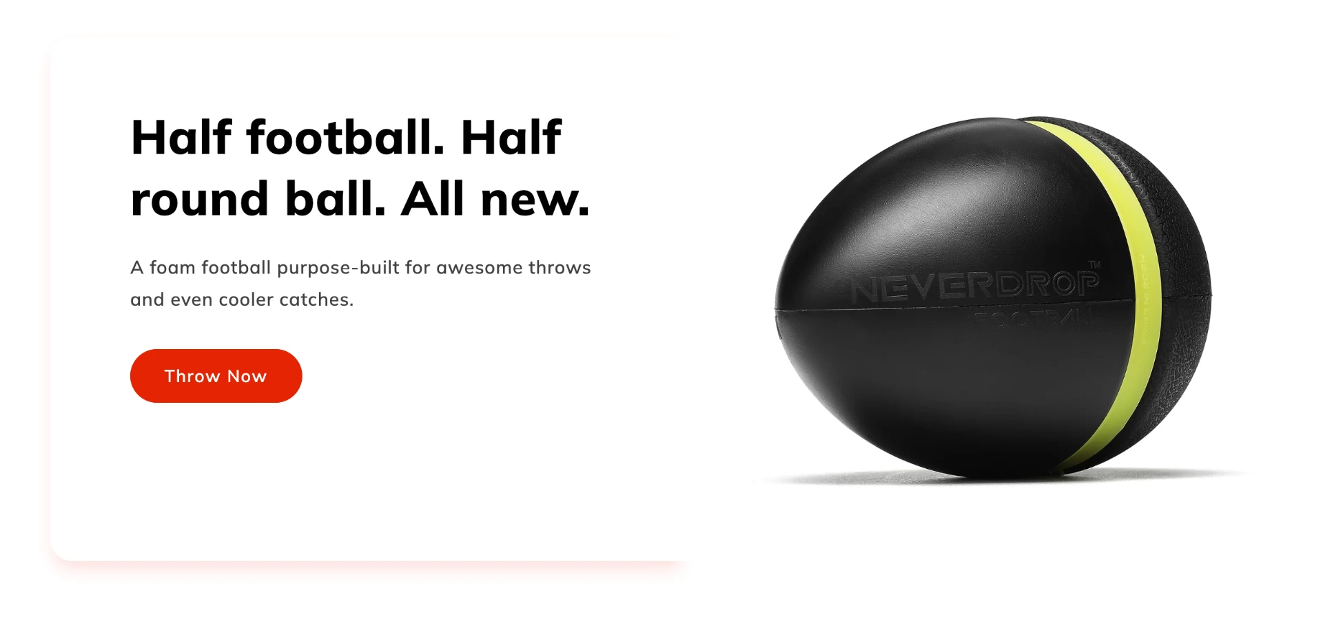 Neverdrop — Product launch experience