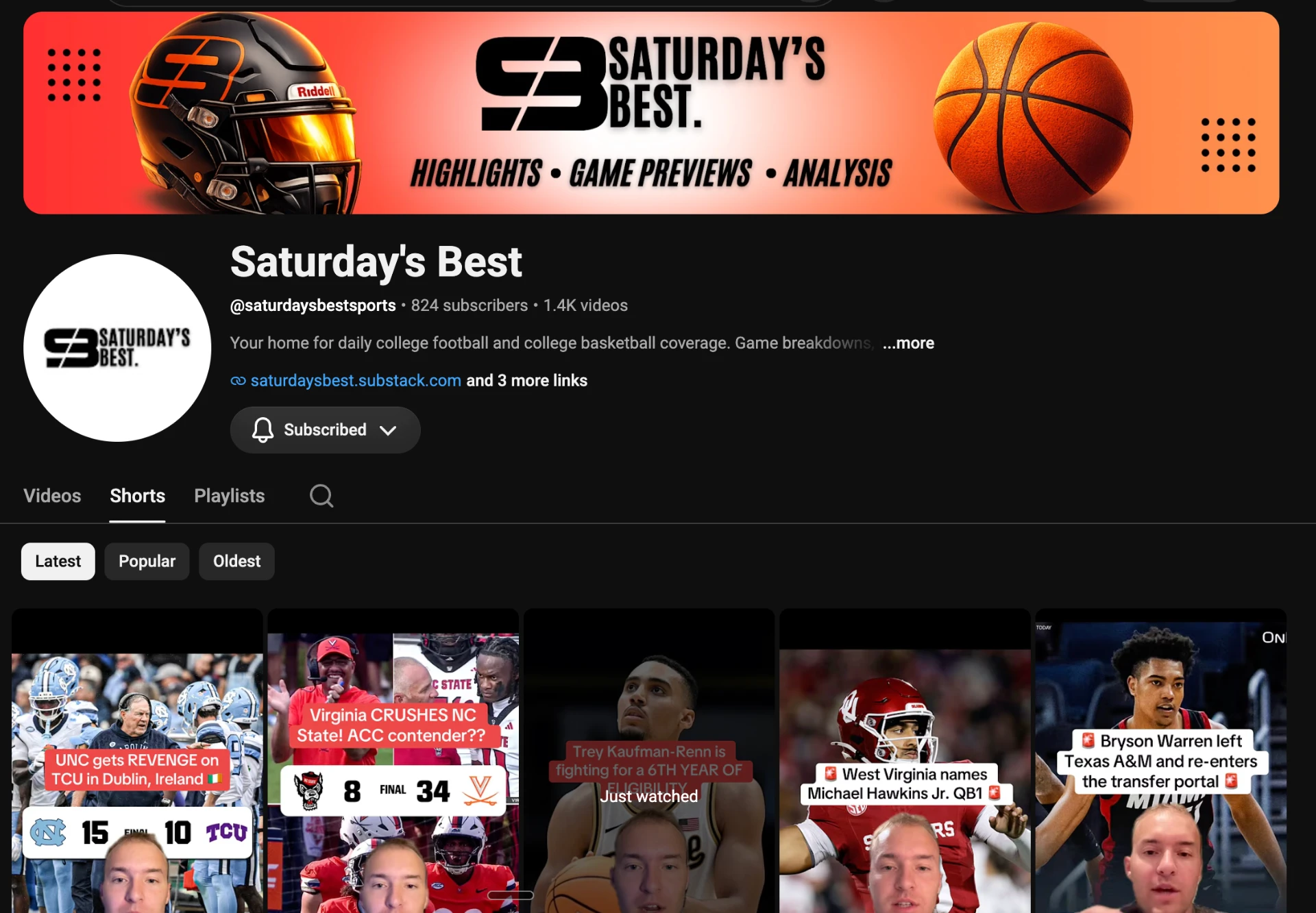 Saturday's Best — Cross-channel brand review